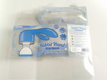 Faltbar trüben Sie polnischen Maschinenhälften-Kunststoffgehäuse-Kasten, Mode-transparentes Plastikblasen-Verpacken