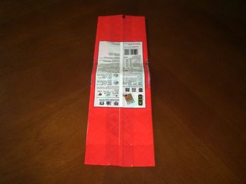 Heißsiegel-Nahrungsmittelbeutel-Verpackenlogo Eco roter gedruckt OPP + CPP