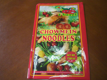 Verpackende Chowmein-Nudeln, Nahrungsmittelgrad-Beutels-Gewohnheit 340g