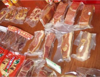 Staub saugen Sie Dichtheit Schweinefleisch-/Rindfleisch-Nahrungsmittelbeutel-Verpackentasche Mittel-Dichtung langlebigen Gutes