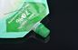 Das einfache flüssige Verpacken des Beutel-150ml steht oben mit Düse grün