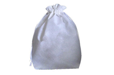 100% Baumwollnahrungsmitteltaschen-kleine Zugschnur-Beutel Silkscreen-Behandlung