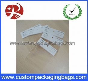 Aufbereitete Druck-Gewohnheits-Verpackentaschen, kleine OPP-Taschen mit Titel