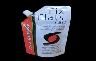 Flexibles Drucken und steht oben Tüllen-Beutel für Frost-Fruchtsaft-Verpackung