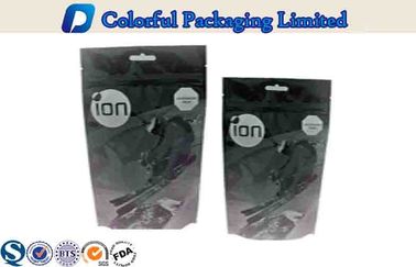 Food Tear Notch Custom Printed Resealable Stand up Pouches with Ziplock