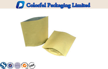 Die gezeichnete Kraftpapier-Folie stehen oben lamellierten Beutel für Tee-/Imbiss-Verpackung
