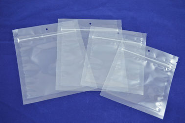 Eco-Snack-Food-Polyreißverschluss-Beutel, die klaren SGS FDA-gebilligt verpacken
