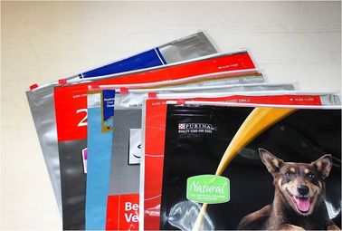 Sackt freundlicher Plastikreißverschluss-Schieber Eco das trockene Nahrung- für Haustiereverpacken ein
