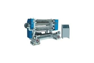 Hohe Präzisions-Plastikselbstlaminiermaschinen-Maschine für automatischen Papierspulen-Slitter Rewinder