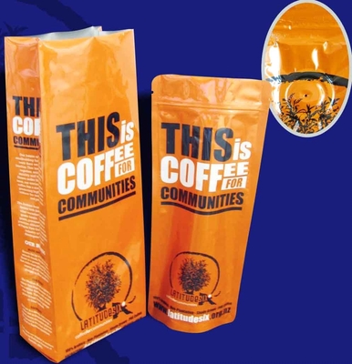 FDA, SGS-Ebene Druckkaffee-Verpackentaschen dauerhaft, Verpackenkaffee-Taschen
