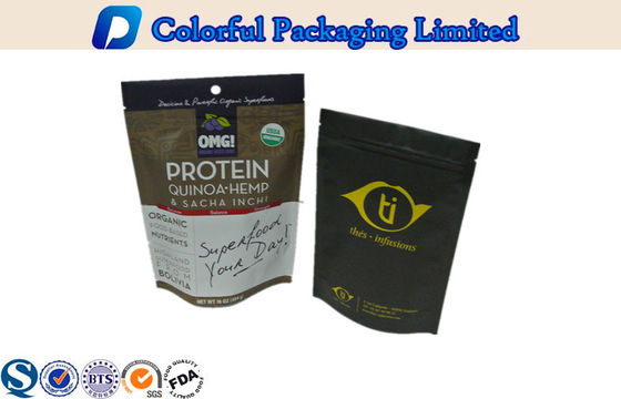 250g, Folie 500g zeichnete Mattschwarzes stehen oben Beutel für Kalziumprotein