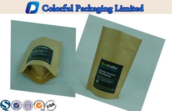 Kraftpapier-Kaffee-Tasche/Kaffee-Verpackentaschen/wiederversiegelbare stehen oben Beutel