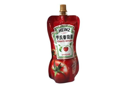 Stehen Sie oben das Aluminiumfolie-biologisch abbaubare Verpacken für Tomatensauce