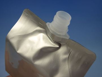 Lamellierte Aluminiumfolie stehen oben Beutel mit Tülle 250ml, Getränk-Beutel