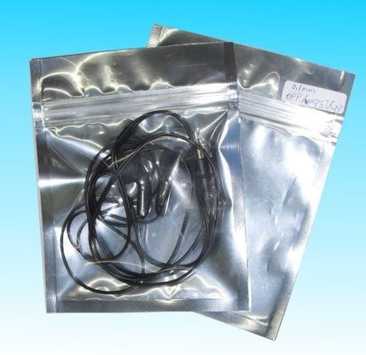 Antistatischer flacher Folien-Beutel, der Seitendichtung Noni drei mit Reißverschluss verpackt
