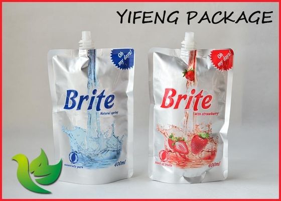 Kundenspezifischer Drucktüllen-Beutel treten für Saft, 200ML - 500ML ein