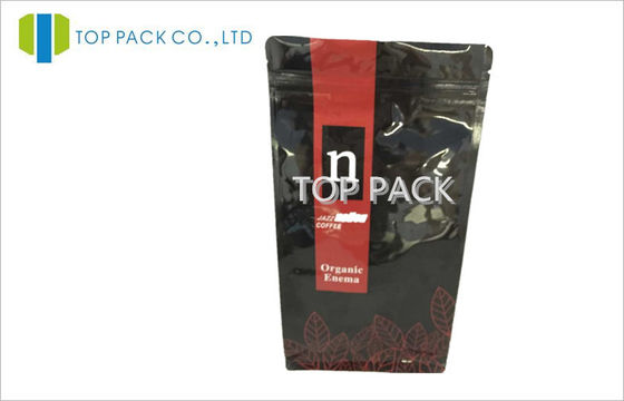 Stehen Sie oben den Block-unteren Kaffee, der Aluminiumfolie der Plastiktasche-480g verpackt