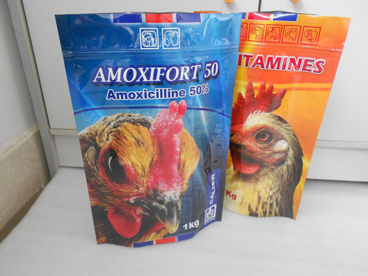 Aluminiumfolie-Beutel kindersicherer Geruch-Beweis-kundenspezifische Druckplastik mit Reißverschluss für die trockenen Blumensamen, die Beutel verpacken