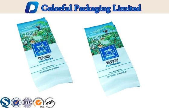 Besonders angefertigt, Seitenkeil-Tasche/Kaffee-Verpackungs-Tasche/Zinn-Bindungs-Tasche druckend