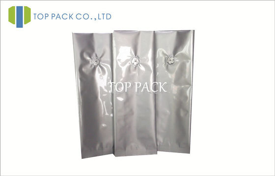 Aluminiumfolie-Seitenbodenfaltenbeutel, Samen/Gewürz druckten Keil-Verpackentasche