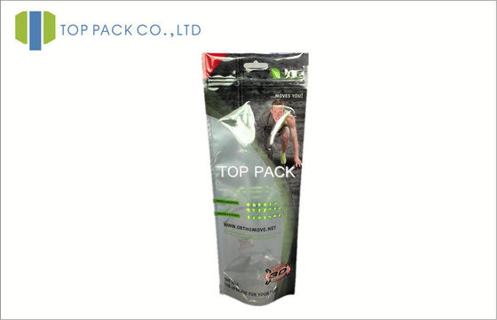Mit Reißverschluss stehen Sie oben den Beutel, der für Socken verpackt, Haustier/Vmpet/das mehrschichtige PET
