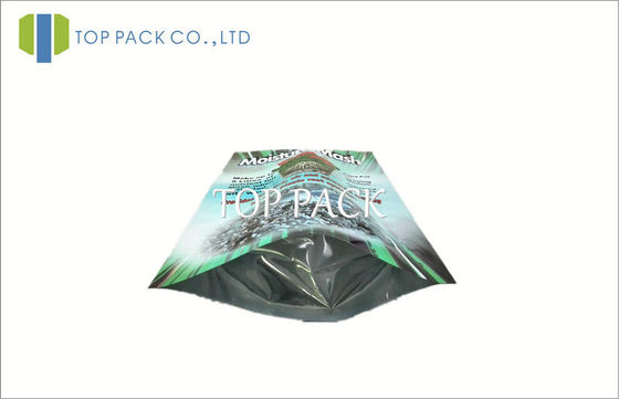 Stehen Sie oben den Aluminiumfolie-Beutel, der für Samen verpackt, stehen Sie oben Reißverschluss-Beutel