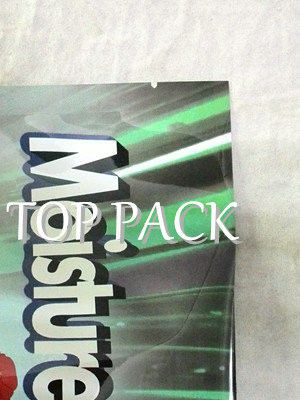 Stehen Sie oben den Aluminiumfolie-Beutel, der für Samen verpackt, stehen Sie oben Reißverschluss-Beutel