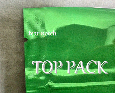 Deutlich lamelliert stehen Sie oben den Beutel, der mit unterem Keil und Reißverschluss verpackt