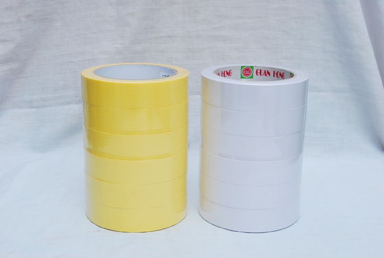 klebendes Punkt acrylsauerdoppeltes versah Gurtungs/versiegelnde OPP-Tasche Gewebe Bands mit Seiten