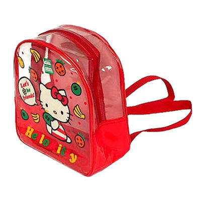 Reizender Hello Kitty kleiner klarer PVC-Rucksack, Umhängetasche für Mädchen