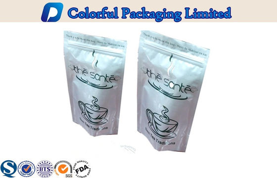 Aluminiumfolie 250g/500g/1kg stehen mit Reißverschluss oben Beutel für das Tee-Verpacken