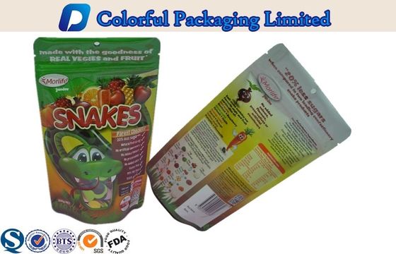 Bereiten Sie HAUSTIER/PET stehen oben Reißverschlussbeutel für Imbisse/trockene Frucht auf