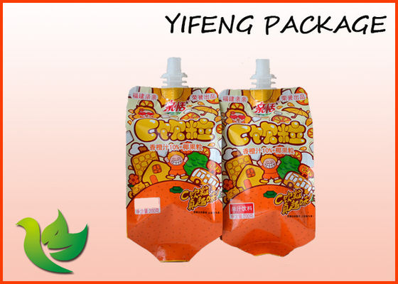 Saft-Verpackentüllen-Beutel-Seiten-Keil-Kasten-Beutel mit Tülle
