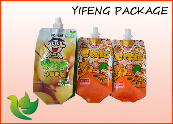 Saft-Verpackentüllen-Beutel-Seiten-Keil-Kasten-Beutel mit Tülle