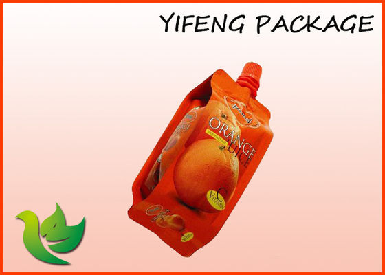 Saft-Verpackentüllen-Beutel-Seiten-Keil-Kasten-Beutel mit Tülle