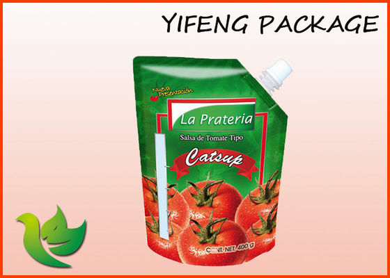 Stehen Sie oben Beutel für Getränk oder Reinigungsmittel-Verpackung mit unterem Keil