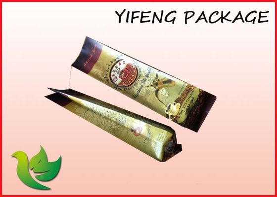 Seitenkeil-Aluminiumfolie-Kaffee-Verpackentasche mit Zinn-Bindung
