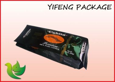 250G versehen Keil-Kaffee-Verpackentasche mit Drucken/Folien-Kaffee-Tasche mit Seiten