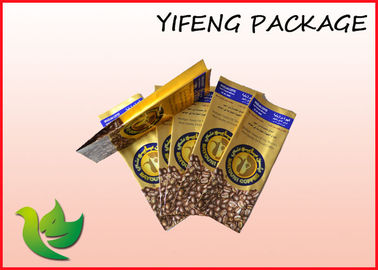 250G versehen Keil-Kaffee-Verpackentasche mit Drucken/Folien-Kaffee-Tasche mit Seiten
