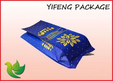 250G versehen Keil-Kaffee-Verpackentasche mit Drucken/Folien-Kaffee-Tasche mit Seiten