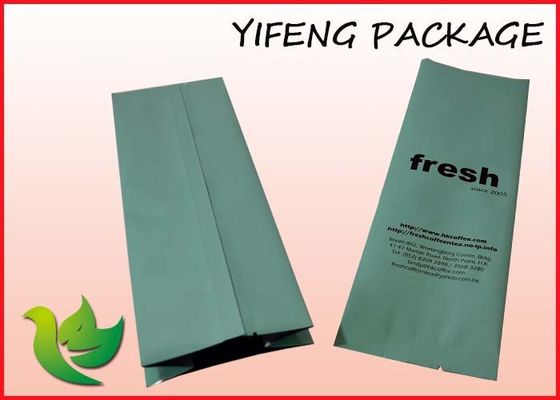 Heiß versiegelbare Aluminiumfolie-Kaffeebohne-Tasche Reißverschluss zugemachter Seitenkeil-Beutel