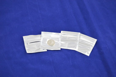Kleine Aluminiumfolie OPP/der verpackende AL/PET Beutel-Reißverschluss, Griff-Dichtung bauscht sich