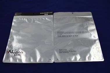 Wiederversiegelbarer Eco-Reißverschluss-Beutel, der die metallisierte Folie/Gewohnheit gedruckt verpackt