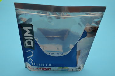 Freundlicher Reißverschluss-Beutel Eco, der wiederversiegelbares Kleid für T-Shirt verpackt