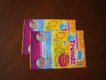 Valved kleiner Folien-Beutel, der für Spielzeug Eco freundliches besonders angefertigt verpackt