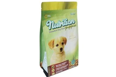 Purpurroter Viererkabel-Dichtungs-Beutel-Plastikkatzenstreu-Tasche mit Griff-u. Seiten-Keil