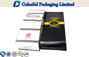 Bunter Rückseite-Keil-Kaffee-Verpackentaschen mit flacher Unterseite